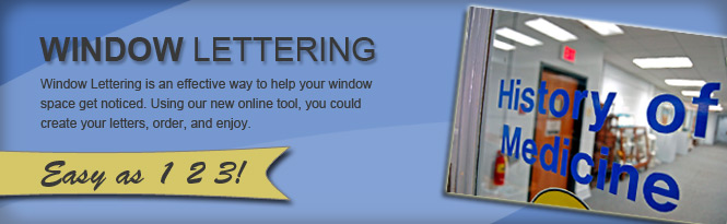 How to Apply Window Lettering