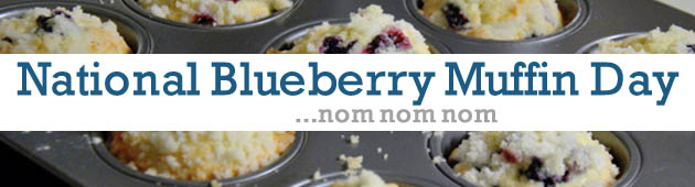 Happy National Blueberry Muffin Day Giveaway!