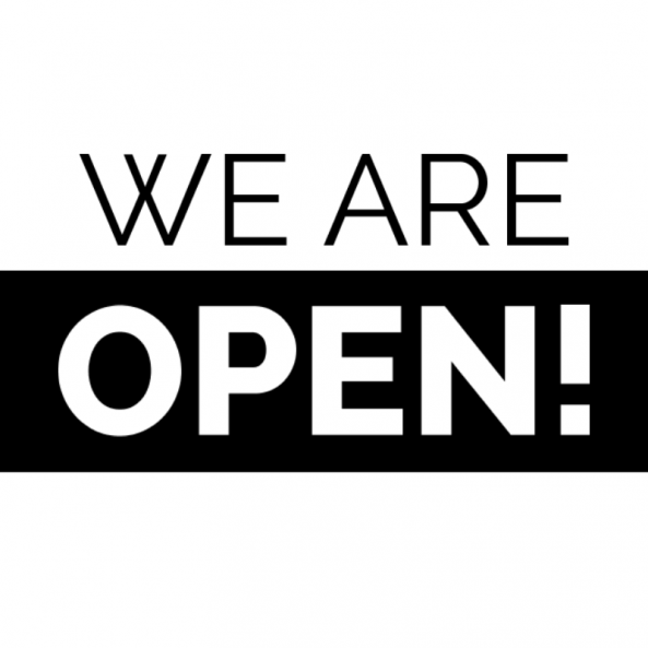 We Are Open