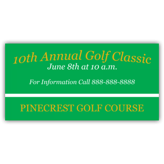 10th Annual Golf Classic Pinecrest Golf Course