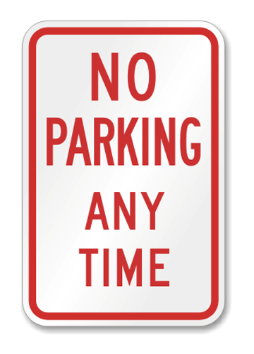 Road Sign .080 Aluminum 12"W x 18"H