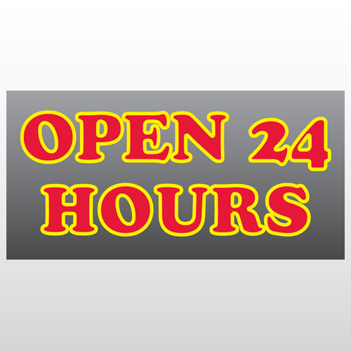 Open 270 Window Lettering