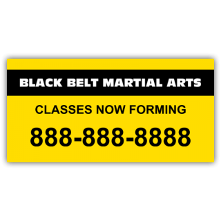Black Belt Martial Arts Classes Now Forming