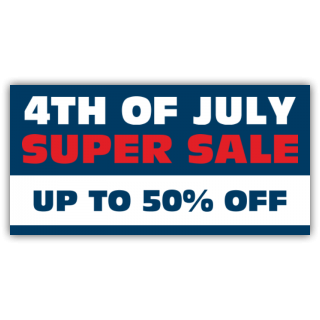 4th of July Super Sale up to 50% Off