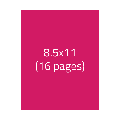 8.5x11 100# Gloss Booklet (16 pages)