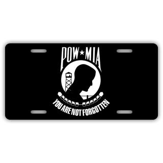 POW MIA License Plate