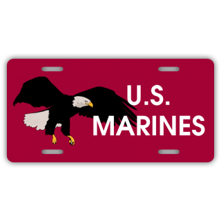 US Marines License Plate