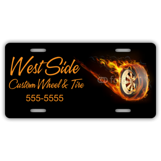 Tire Dealer License Plate