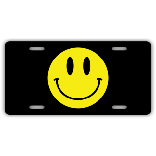 Happy Happy Happy License Plate