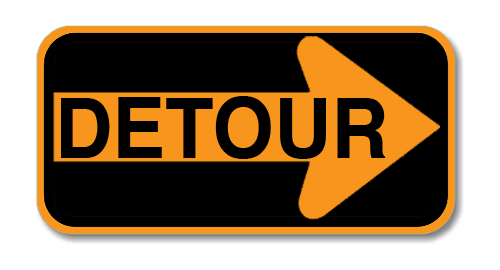 Road Sign .040 Aluminum 18"H x 48"W