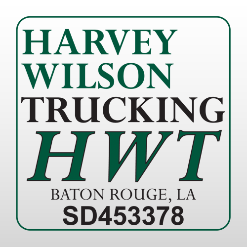Harvey 330 Truck Lettering