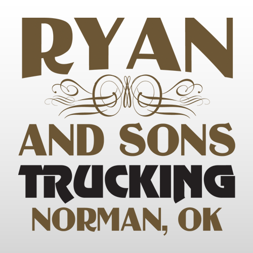 Ryan 317 Truck Lettering