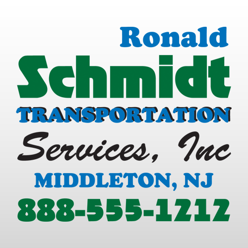 Schmidt 316 Truck Lettering