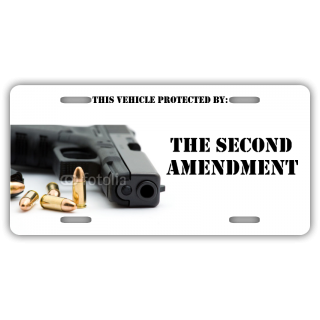 Second Amendment License Plate