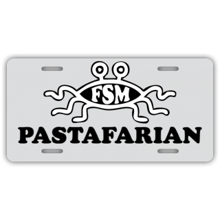 Pastafarian License Plate