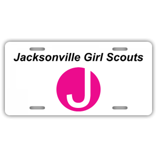 Jacksonville Girl Scouts License Plate