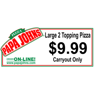 36"H x 84"W Customizable Banner 