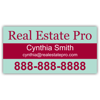 Real Estate Pro Magnetic Sign - Magnetic Sign