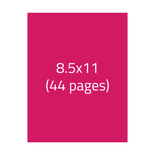 8.5x11 100# Gloss Booklet (44 pages)