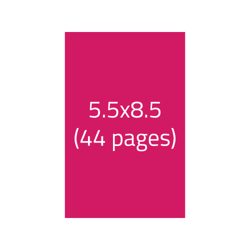 5.5x8.5 100# Gloss Booklet (44 pages)