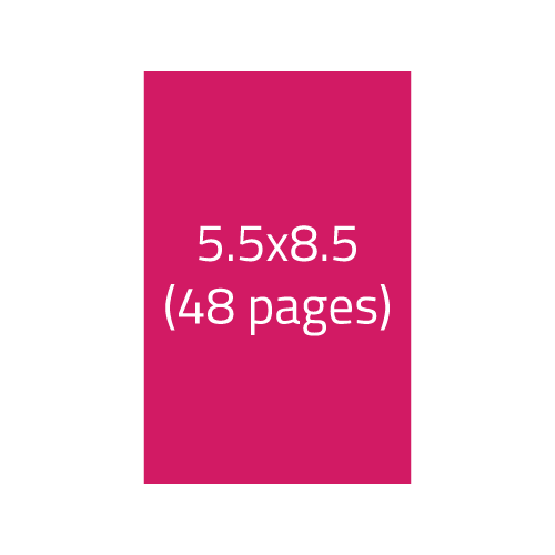 5.5x8.5 100# Gloss Booklet (48 pages)