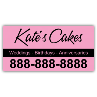 Kate's Cakes Magnetic Sign - Magnetic Sign