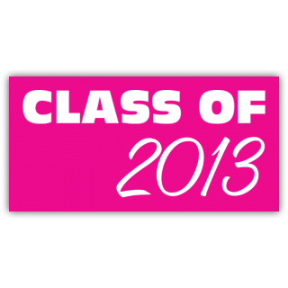 Class of 2013 School Vinyl Banner