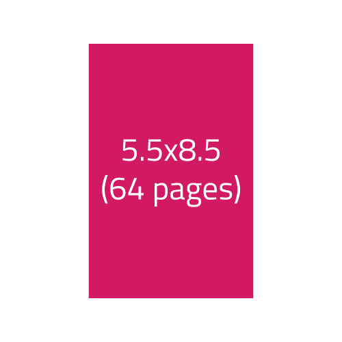 5.5x8.5 100# Gloss Booklet (64 pages)