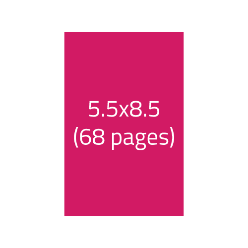 5.5x8.5 100# Gloss Booklet (68 pages)