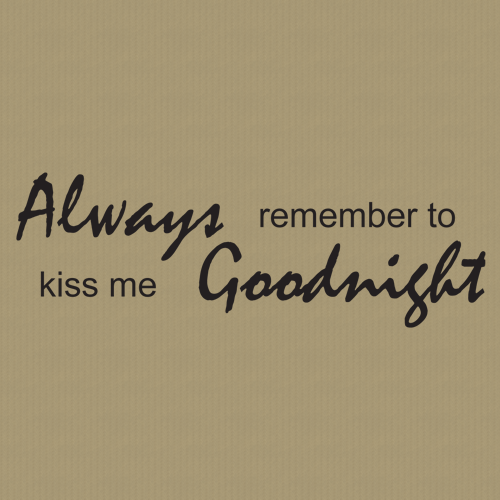 Always 258 Wall Lettering