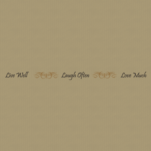 Live 228 Wall LEttering