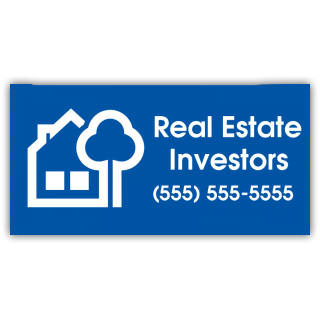 Real Estate Investors Vinyl Banner