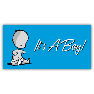 It's a Boy Magnetic Sign - Magnetic Sign