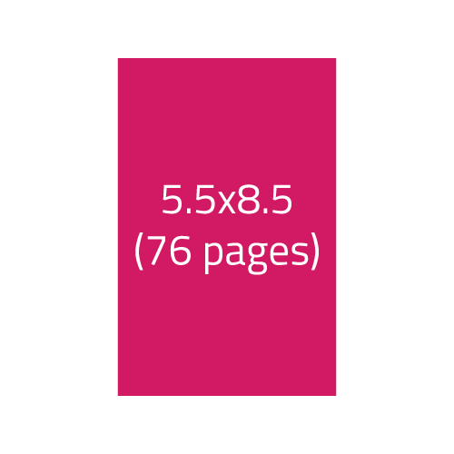 5.5x8.5 100# Gloss Booklet (76 pages)