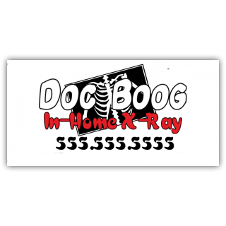 Doc Boog In Home X-Ray Vinyl Banner