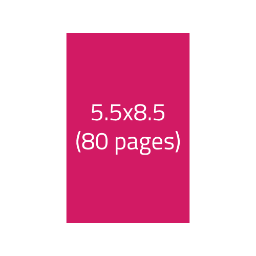 5.5x8.5 100# Gloss Booklet (80 pages)