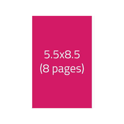 5.5x8.5 100# Gloss Booklet (8 pages)