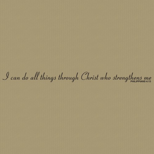Scripture 231 Wall Lettering