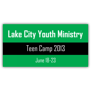 Lake City Youth Ministry Vinyl Banner