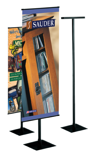 ABS Kit- Stand & Anti-Curl Banner 24"W x 60"H