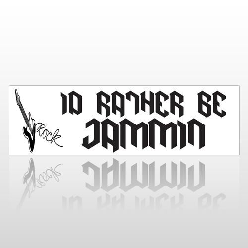 Be Jammin 168 Bumper Sticker