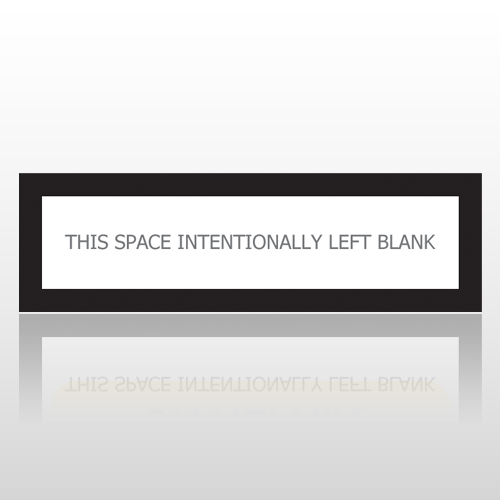 Blank 06 Bumper Sticker 