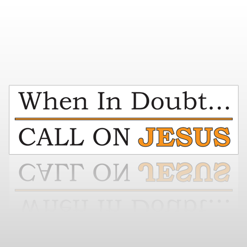 Call Jesus 210 Bumper Sticker