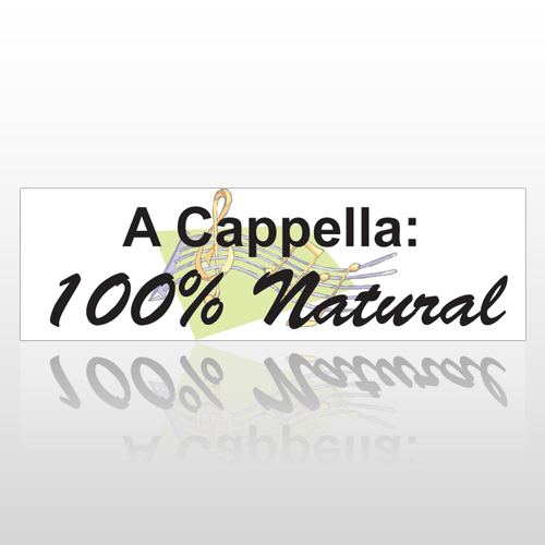 Acappella 158 Bumper Sticker