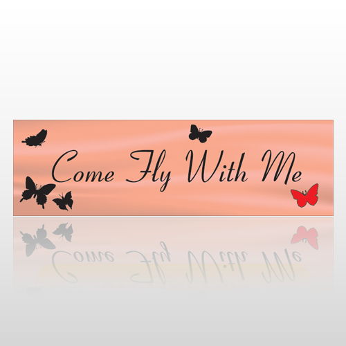 Come Fly 69 Bumper Sticker