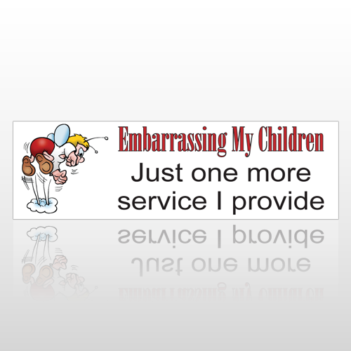 Embarassing 108 Bumper Sticker