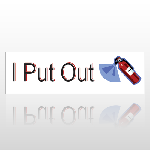 Extinguisher 98 Bumper Sticker