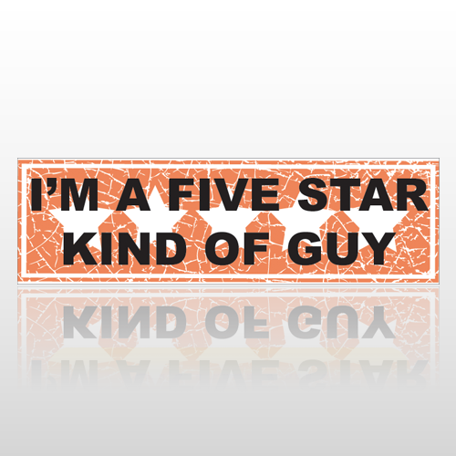 Five Star 77 Bumper Sticker