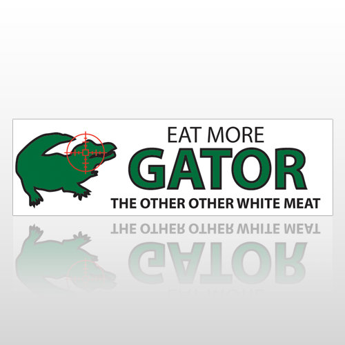 Gator Meat 247 Bumper Sticker