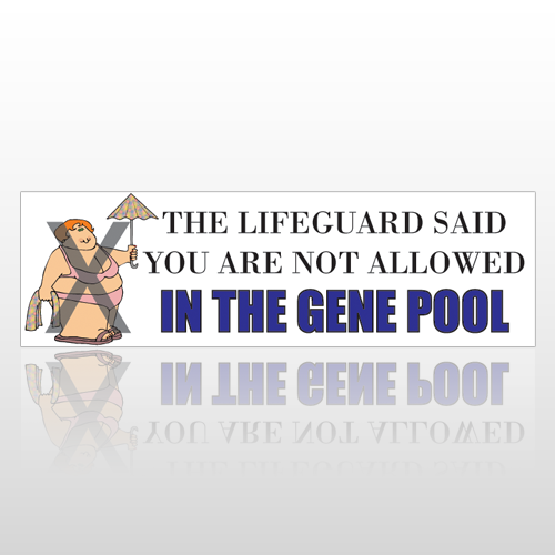 Gene Pool 239 Bumper Sticker